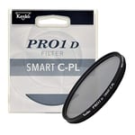 Kenko Photography Polarizing Filter PRO1D SMART C-PL 77mm, For contrast and color adjustment, Low profile