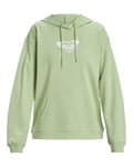 Roxy Pull en Polaire Surf Stoked Hoodie Terry Femme Vert M