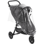 RAIN COVER TO FIT BABY JOGGER CITY MINI SINGLE PUSHCHAIR CLEAR SUPPLY PVC UK MFD