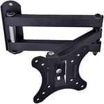 TAHA TV Wall Bracket Mount Mounting Tilt swivel for Most 14-30 Inch LED LCD OLE