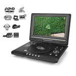 Portable Hd 9In Lcd Screen Dvd Player Game Tv Player Fm Radio Receiver Wit Set