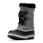 Sorel Kids Yoot Pac Tp Unisex Kids Waterproof Snow Boots, Grey Quarry X Black Children, 7 UK