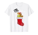 Christmas Scooby Doo Shaggy Stocking Reindeer Mystery Van T-Shirt