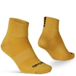 GripGrab Lightweight SL Short Sokker Mustard Yellow, Str. S