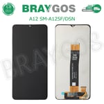 Replacement For Samsung Galaxy A12 SM-A125F/DSN Touch Screen LCD Display Black