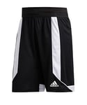 adidas C365 Short Sport Shorts - Black/White, Tall/Large