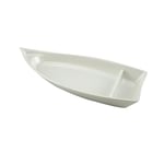 EFAY Bateau Sushi blanc Kamome en mélamine 39,3 x 17,6 cm