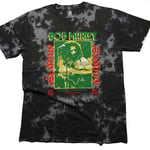 Bob Marley Unisex T-Shirt: Exodus Tie-Dye (Wash Collection) (X-Large)