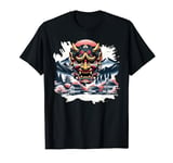 Japanese Oni Mask Yakuza Art T-Shirt