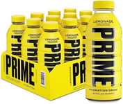 PRIME Lemonade Hydration Drink Bottles 500ml - Pack of 12