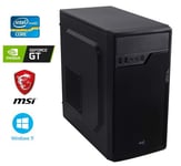 PC Bureau intel I9-11900F - GeForce GT 730 2GO - 32GO RAM - SSD 1000GO + HDD 3000GO - WIFI - Aerocool CS-100 - Windows 11