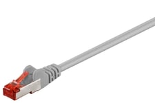 Patchcord Av Eget Merke, Cat6, Sstp, Pimf, 30M, Szary (50894)