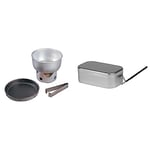 Trangia Mini Cookset With Spirit Burner & Mess Tin - Small, Silver