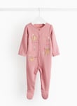 Guess How Much I Love You Pink Fleece Lined Sleepsuit 12-18 months Months