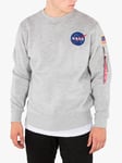 Alpha Industries X NASA Space Shuttle Logo Sweatshirt