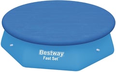 Bestway Fast Set Swimming Pool Cover, Blue, 244 Cm