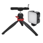  Camera Desktop Tripod With Fill Light Mini Vlogging Kit For G7X2/G