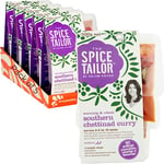 The Spice Tailor - Indian Curry Sauce Meal Kit Southern Chettinad Curry, Pack of 5, Vegetarian