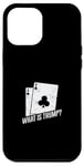 Coque pour iPhone 12 Pro Max Qu'est-ce que Trump The Art of Euchre