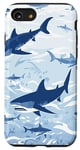 Coque pour iPhone SE (2020) / 7 / 8 Requin | Motif requins, animaux marins et amoureux des requins