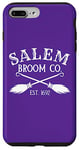 Coque pour iPhone 7 Plus/8 Plus Salem Broom Company Costume de sorcière d'Halloween pour femme