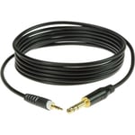 Cable 90 CM Jack 3P - Mini Jack 3P, Or