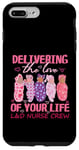 Coque pour iPhone 7 Plus/8 Plus Livrer l'amour de votre vie infirmière L&D Saint-Valentin