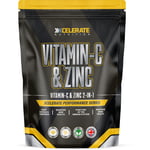 Vitamin C and Zinc - 360 Tablets Immune System Support High Strength Vegan UK