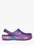 Crocs Kids' Crocband Star Clogs, Purple