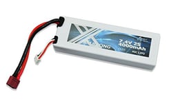 Amewi Batterie Lipo 28899-7, 4 V 2S 4000 mAh 45 C.