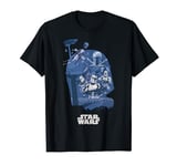 Star Wars Boba Fett Character Helmet Fill T-Shirt