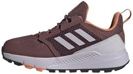 adidas Unisex Terrex Trailmaker RAIN.RDY Hiking Shoes, Quiet Crimson/Silver Dawn/Amber Tint, 13.5 UK