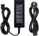 20V 6.75A 135W Chargeur pour Lenovo Alimentation Ordinateur Portable Y50-80 Y40-70 Y50-70 Y50-80 Y7000P T440P T450P T460P T470P T530 T540 T560 Y520-15IKB Y520-15IKBN Cordon d'alimentation