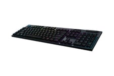 Logitech Gaming G915 - tangentbord - QWERTZ - tysk - svart Inmatningsenhet