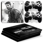 Kit De Autocollants Skin Decal Pour Console De Jeu Ps4 Pro Ma?Tre Complet Ensemble Complet Des Derniers Personnages De La Console De Jeu, T1tn-P4pro-0398