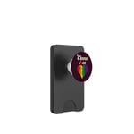 Heart, rainbow colors, Choose Love, LGBT pride PopSockets PopWallet for MagSafe