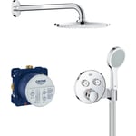 Grohe Grohtherm SmartControl 210 brusesæt, krom