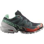 Salomon Speedcross 6 GTX løpesko dame Black/Electric Green/Cherry Tomato L47584200 38 2023