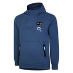 Umbro Men's England Overhead Hoody (O2) Sweat Top, Ensign Blue, L UK