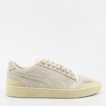 Puma Sampson Rhude Beige Textile Mens Lace Up Trainers 371392 01 - Size UK 3.5