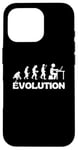 Coque pour iPhone 16 Pro Humour Evolution Geek: Évolution Darwin: Cadeau Gaming Gamer