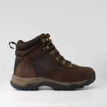 Timberland Keele Ridge Mid Hiker Brown Leather Womens Lace Up Boots A163L - Size UK 4.5