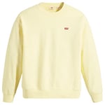 Levi's Women's Standard Crew Sweatshirt, Powdered Yellow, S