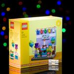 ⭐ LEGO 40584 Diorama De Anniversaire Vip Limited Ed. Birthday Diorama Misb Gwp