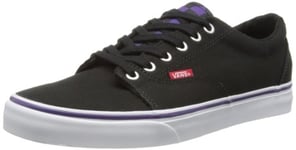 Vans Kress, Men's Low-Top Trainers, Black/Purple, 9.5 UK