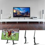 17''-50" Tilt TV Table Stand Holder Base Bracket Two Legs for Sony Samsung LG