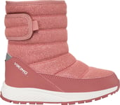 Viking Footwear Kids' Equip Pull-On Warm Waterproof 1v Pink, 24