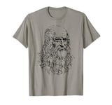 Leonardo DA VINCI Portrait Face T-Shirt