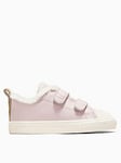 Converse Infant Cozy Essentials Chuck Taylor All Star 2v Trainers, Pink, Size 2 Younger