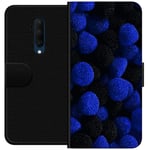 OnePlus 7T Pro Sort Tegnebogsetui Blå Sockerbitar